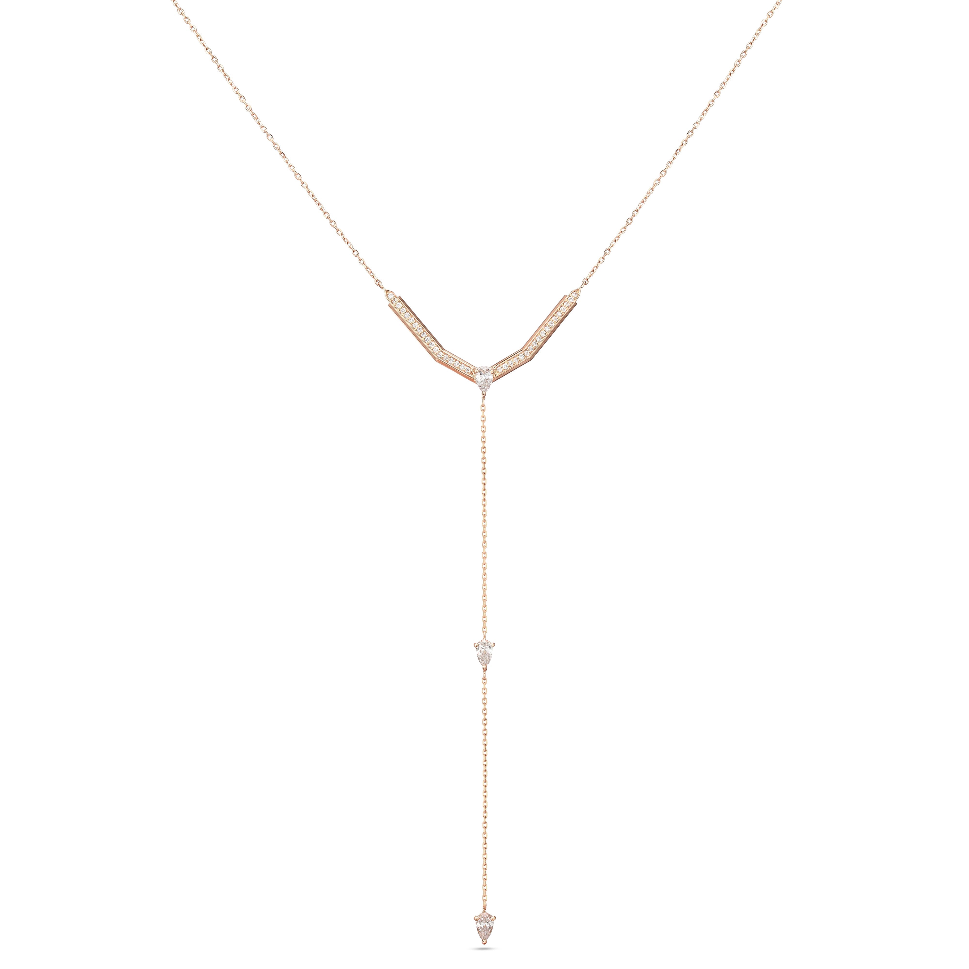 Compass Diamond Necklace