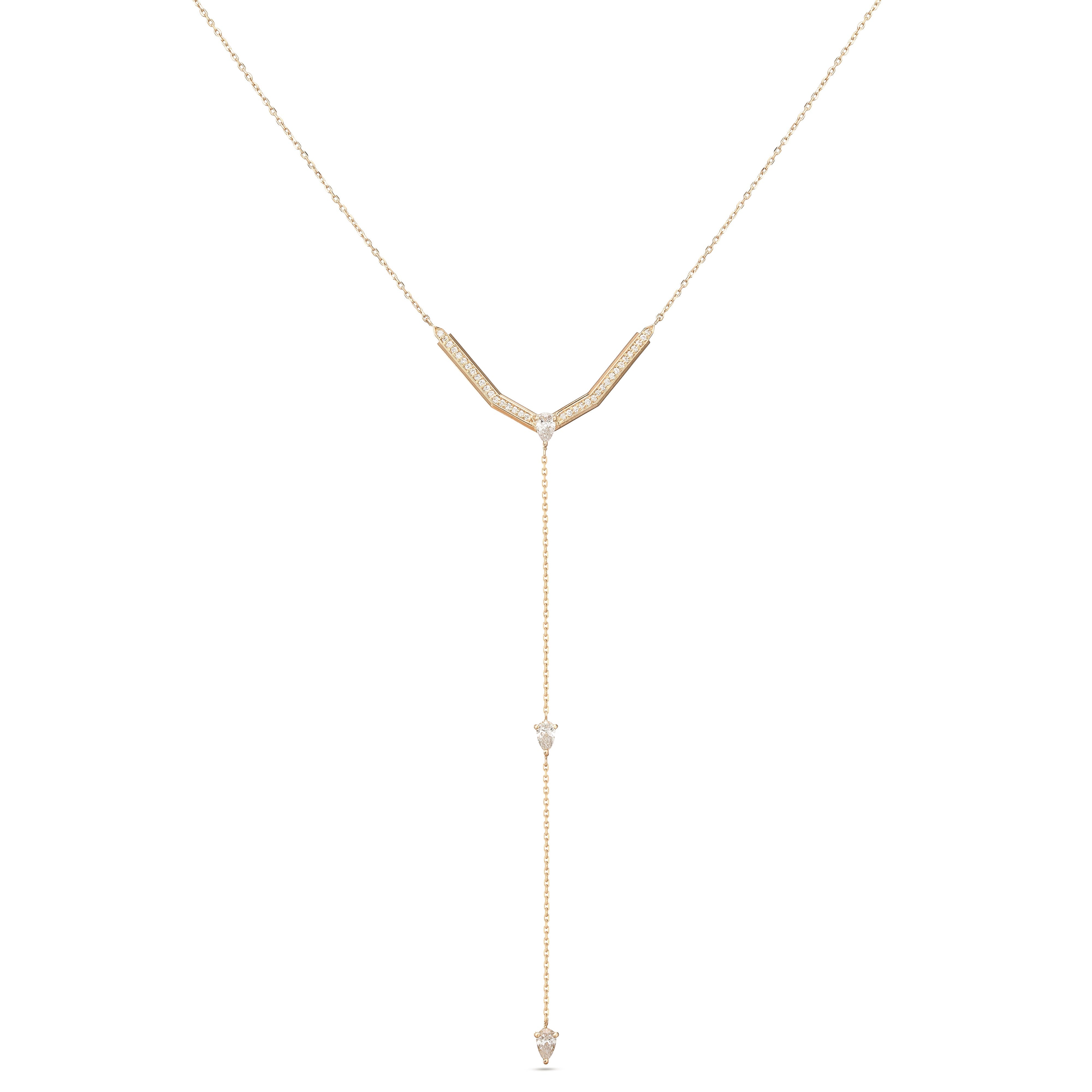 Compass Diamond Necklace