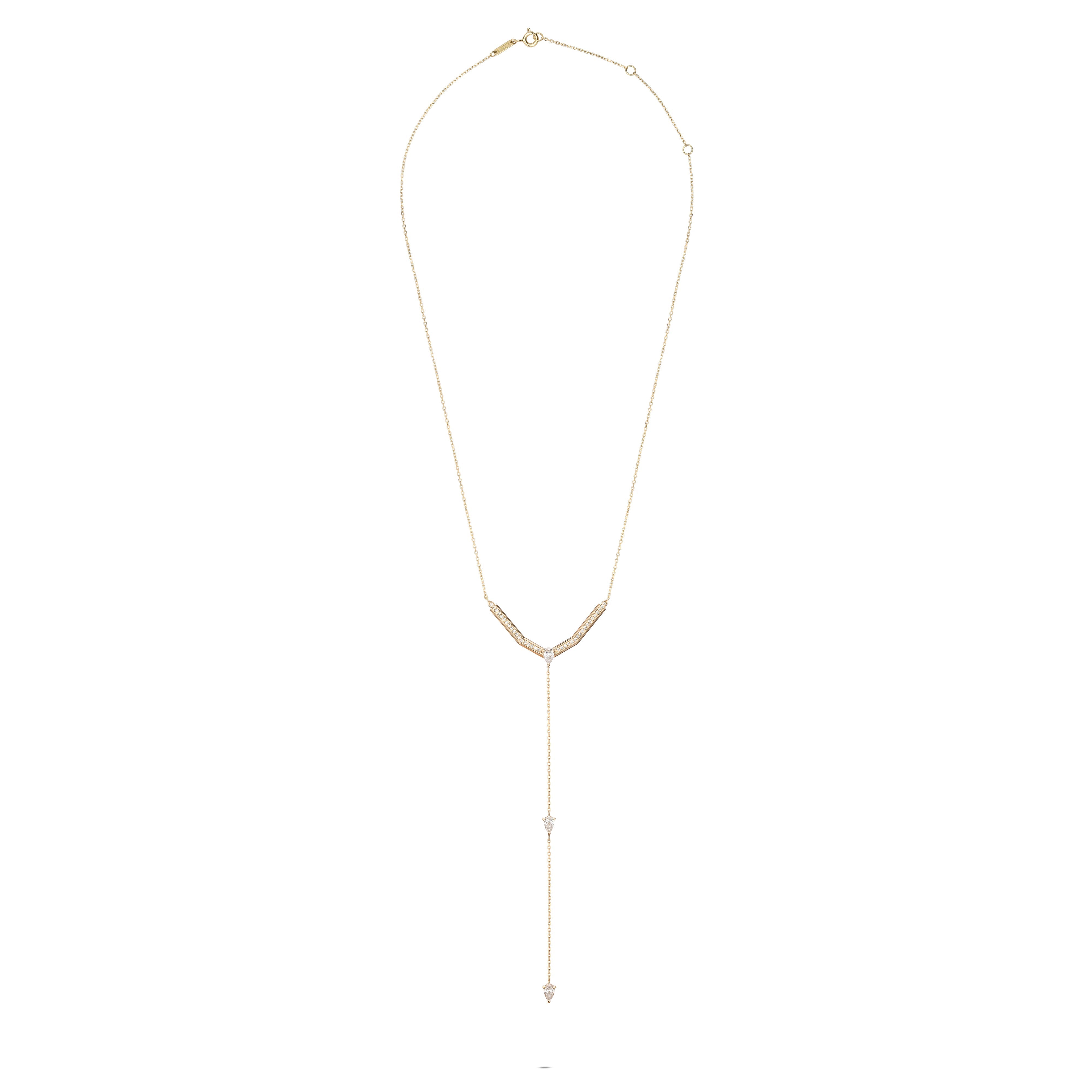 Compass Diamond Necklace