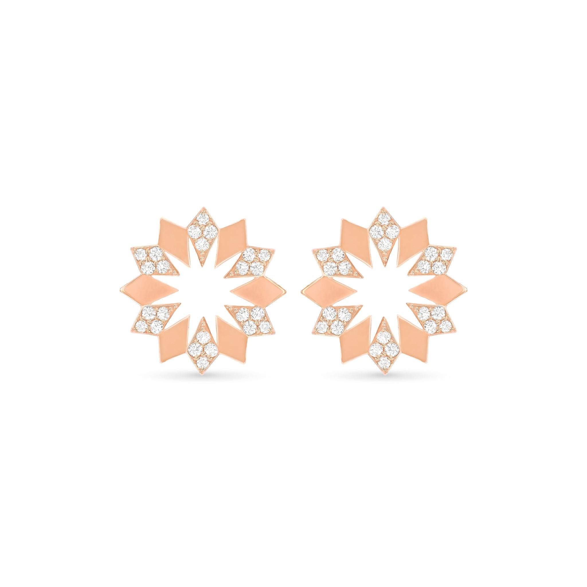 Dahlia Diamond Earrings