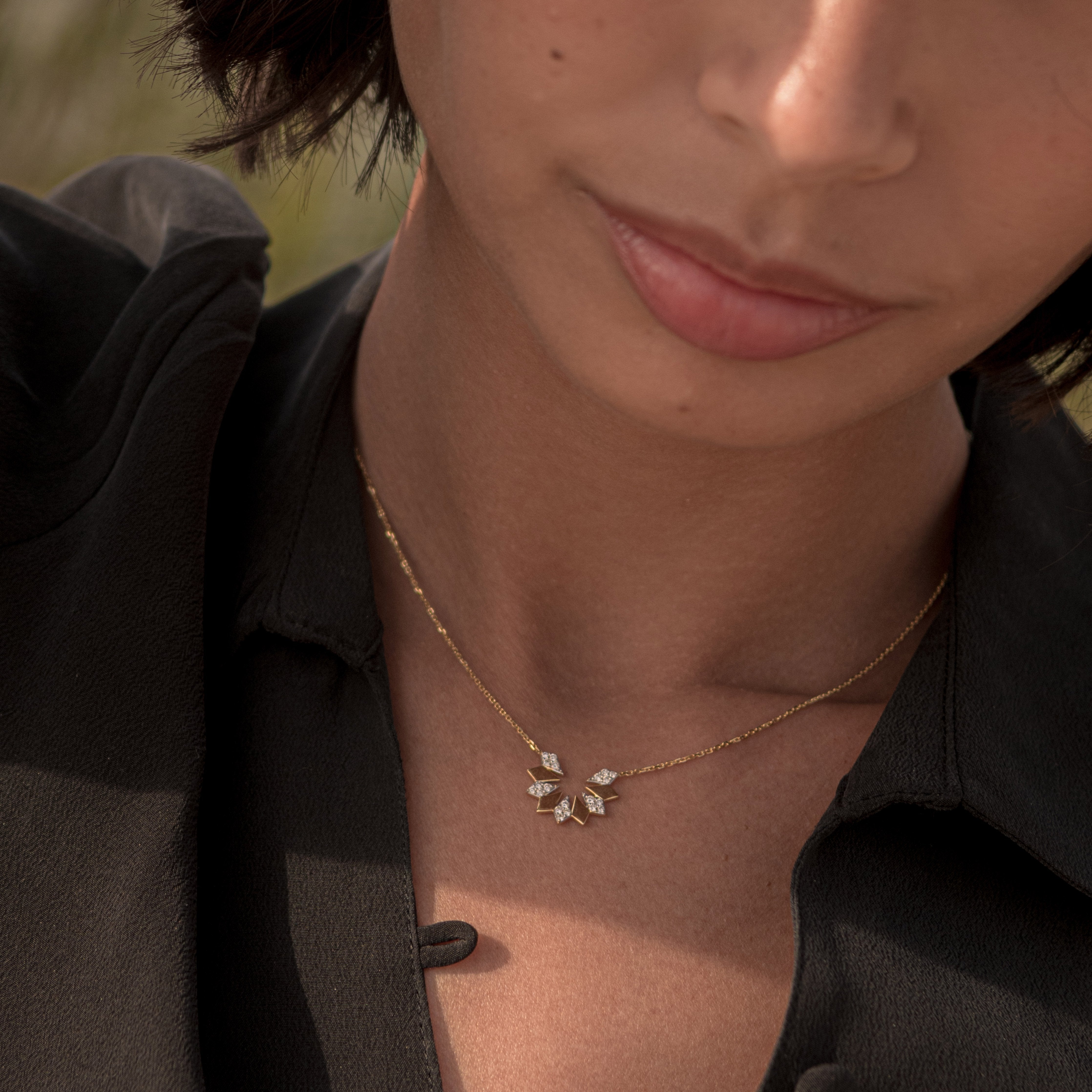 Adilah Diamond Necklace