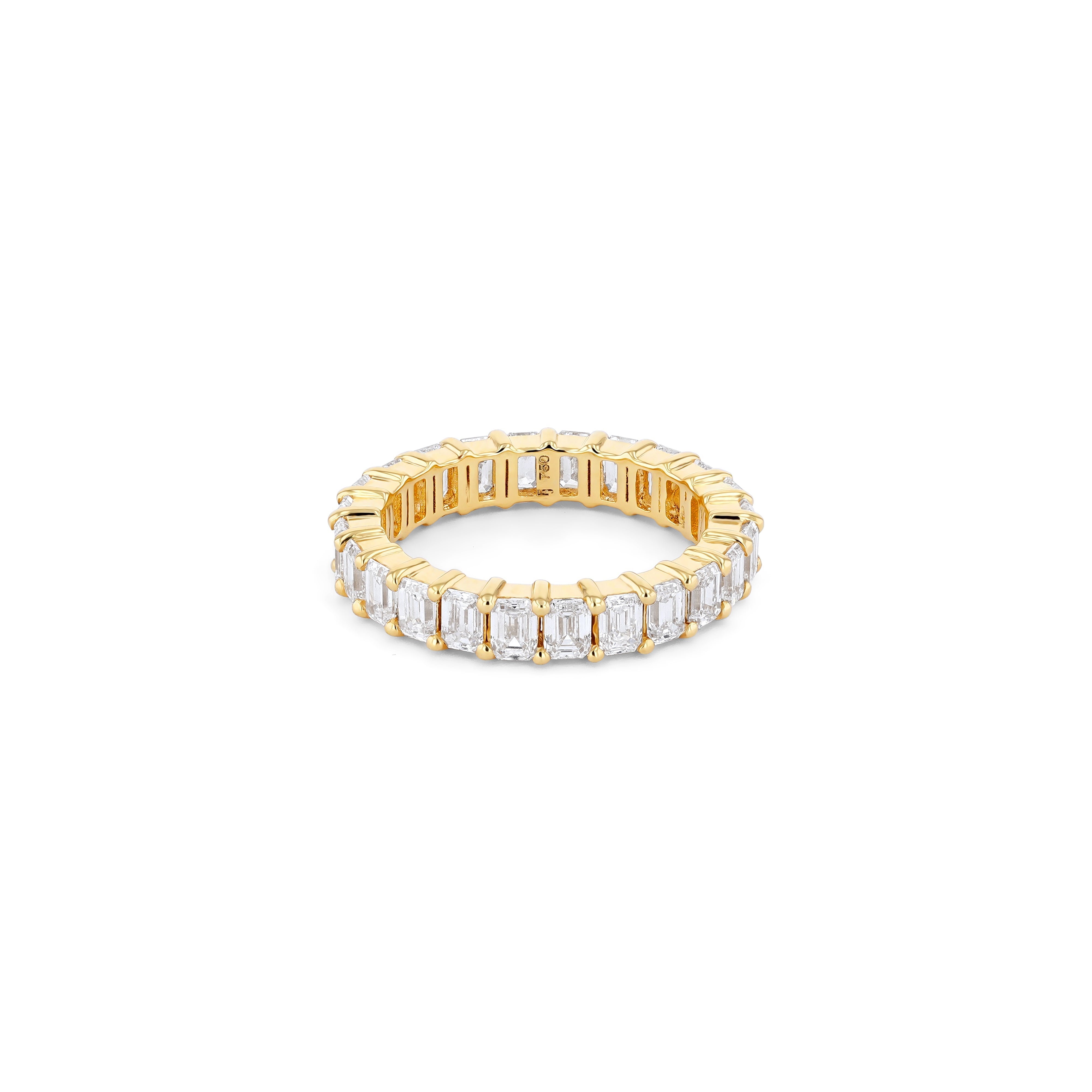 Emerald Diamond Eternity Ring