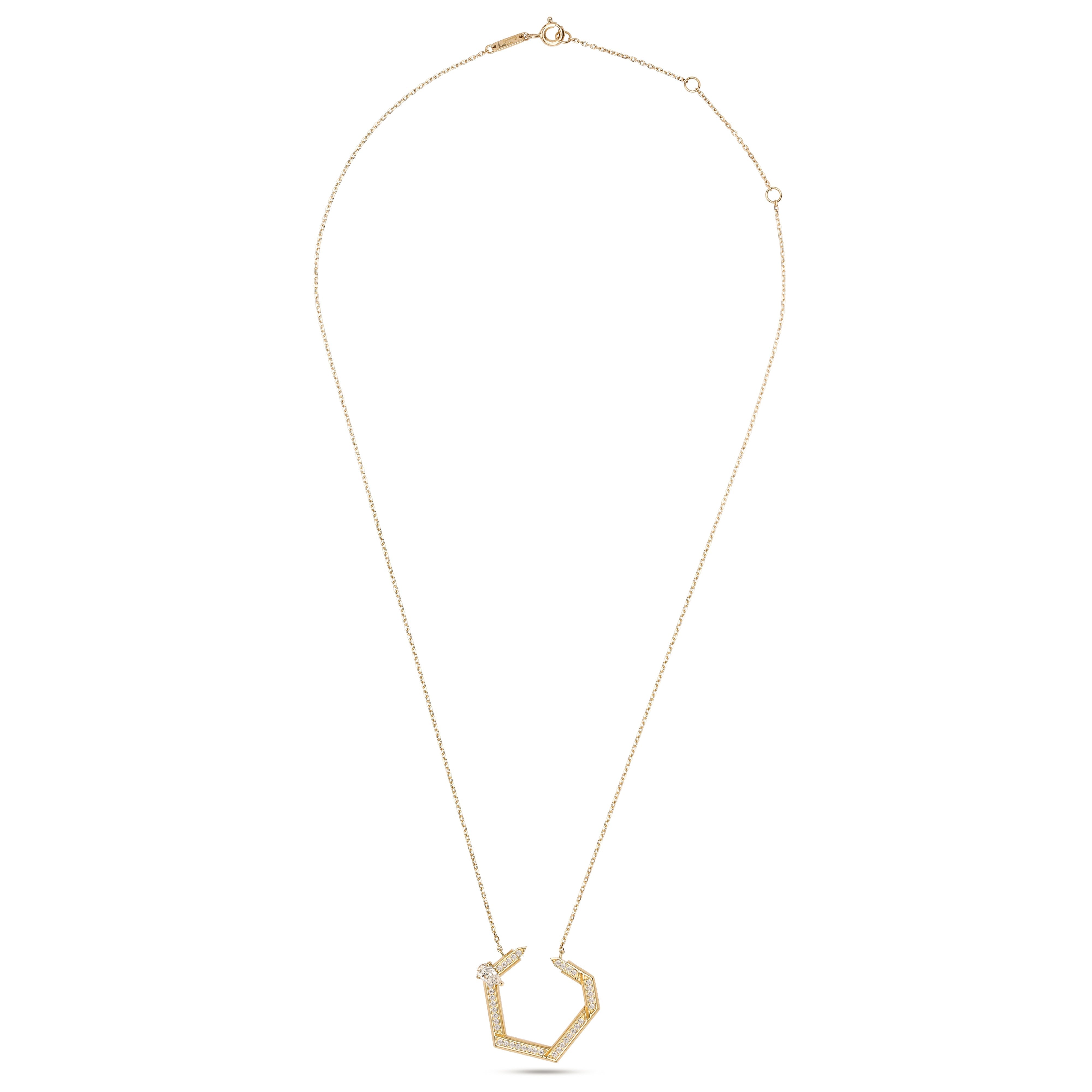 Hexad Diamond Necklace