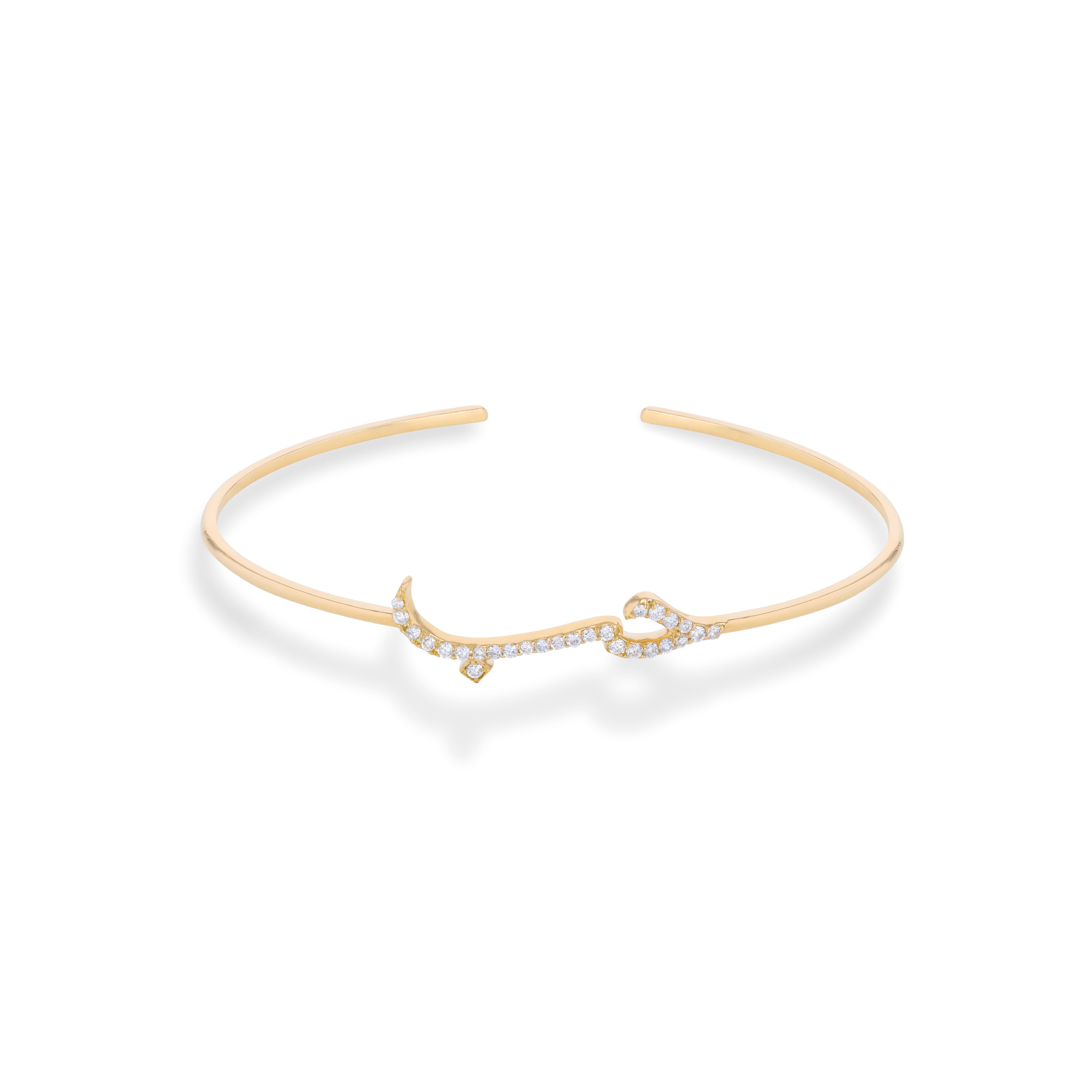 Love "Hob" Bracelet Cuff