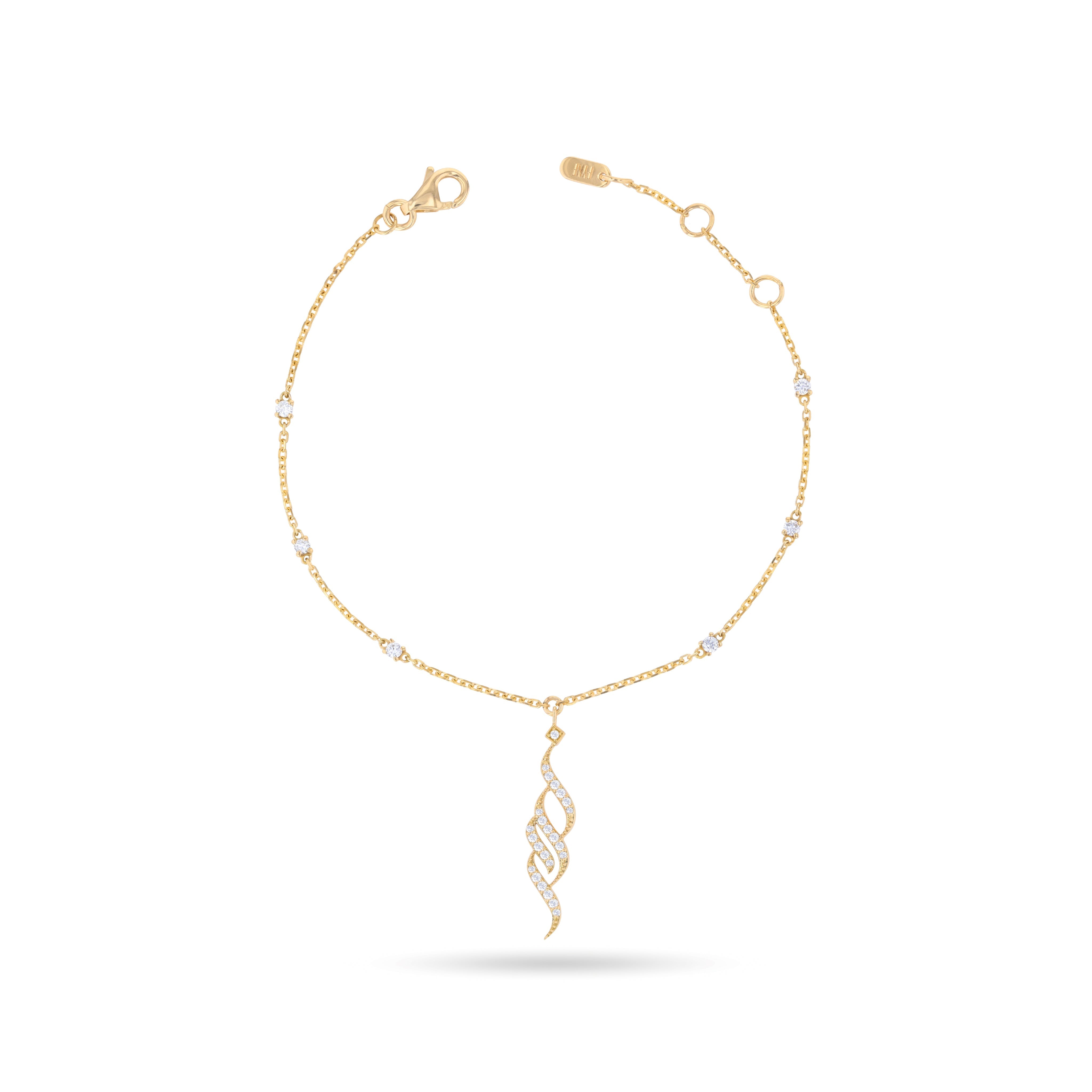 Light "Noor" Charm Bracelet