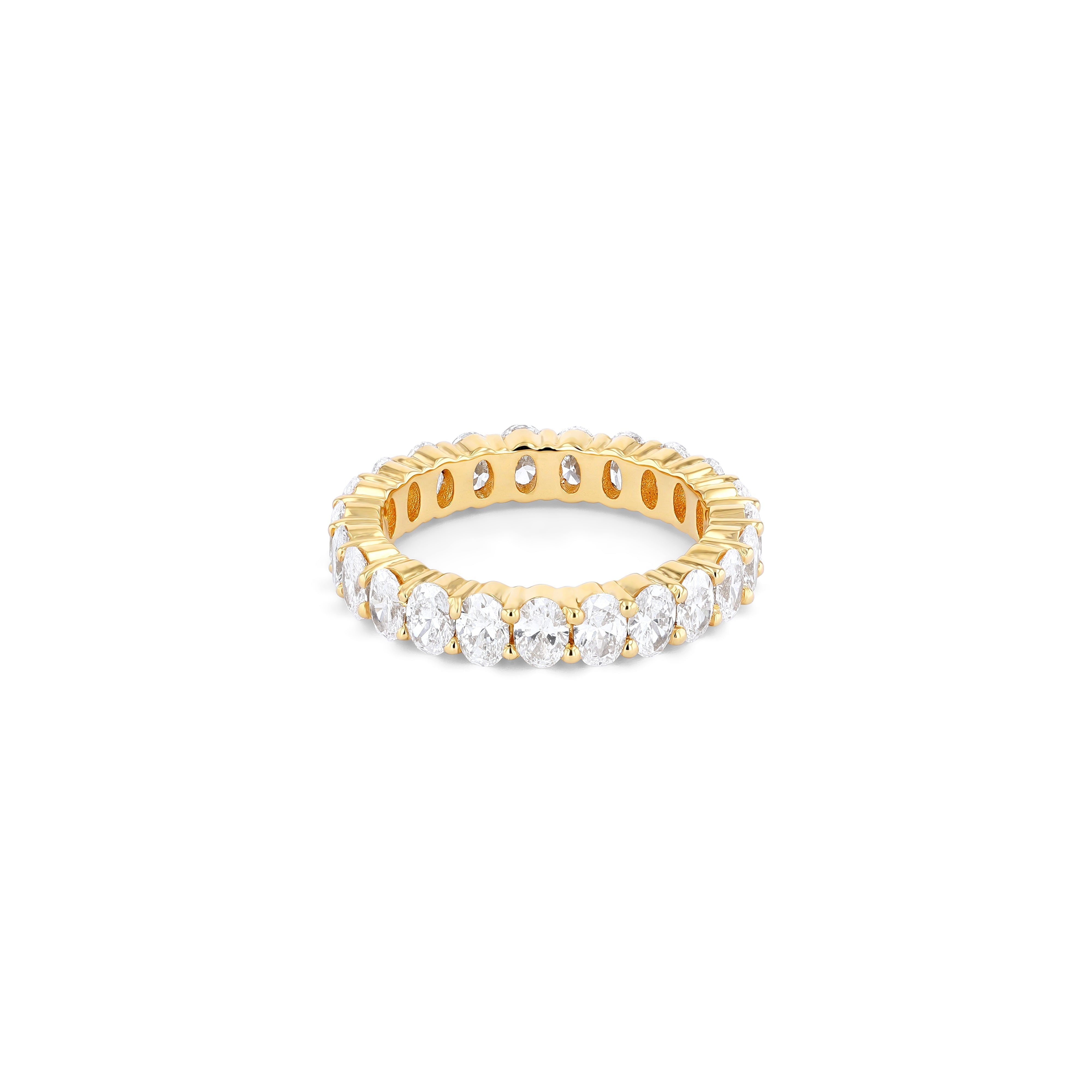 Oval Diamond Eternity Ring