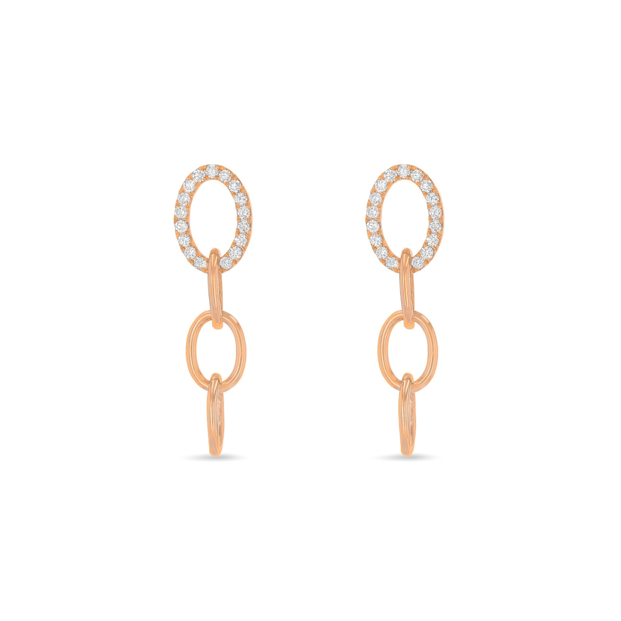 Serena Infinity Diamond Earrings (Preorder by variant metafields)