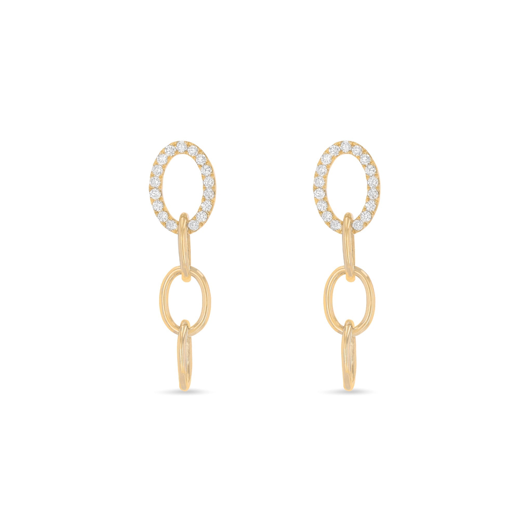 Serena Infinity Diamond Earrings (Preorder by variant metafields)