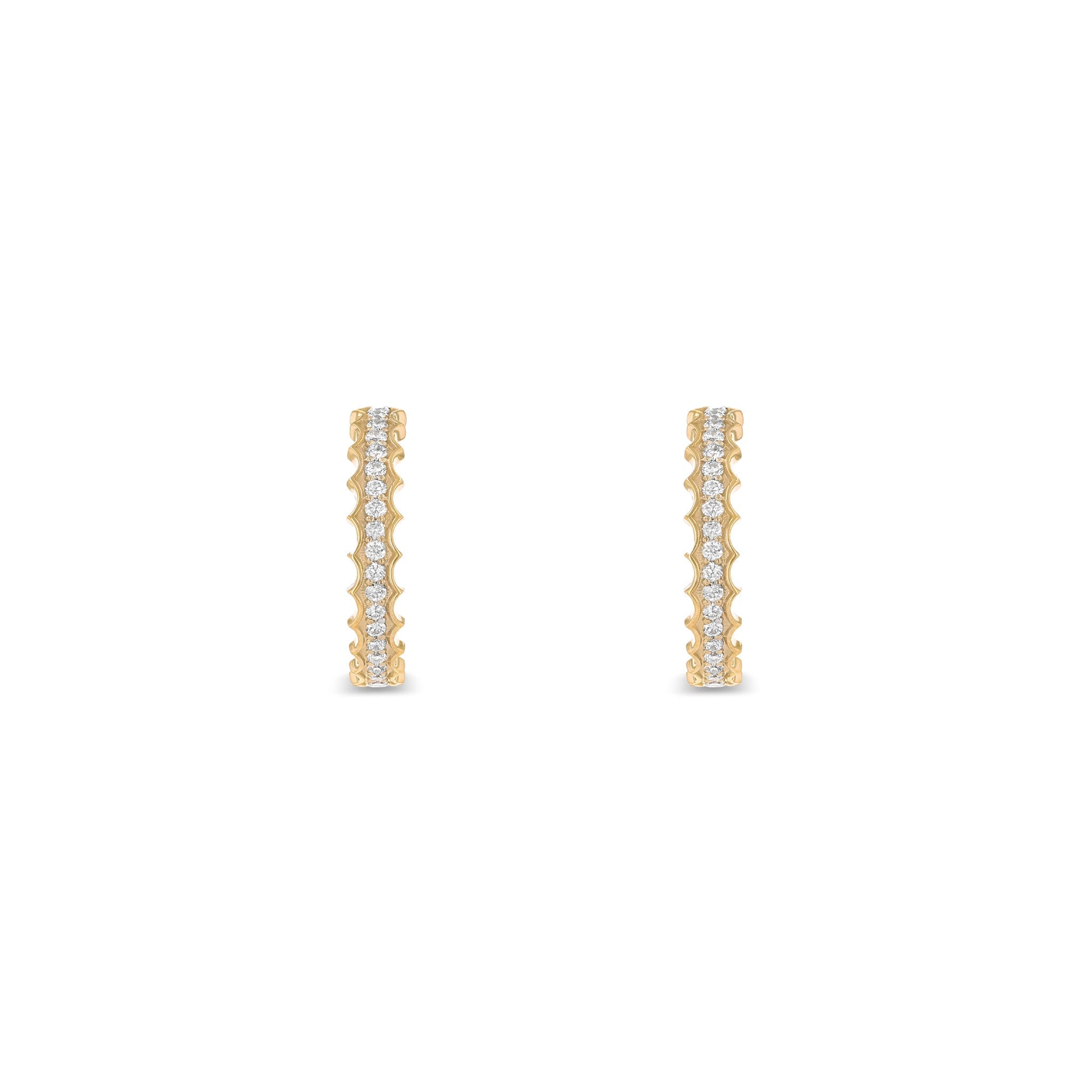 Zora Diamond Hoops
