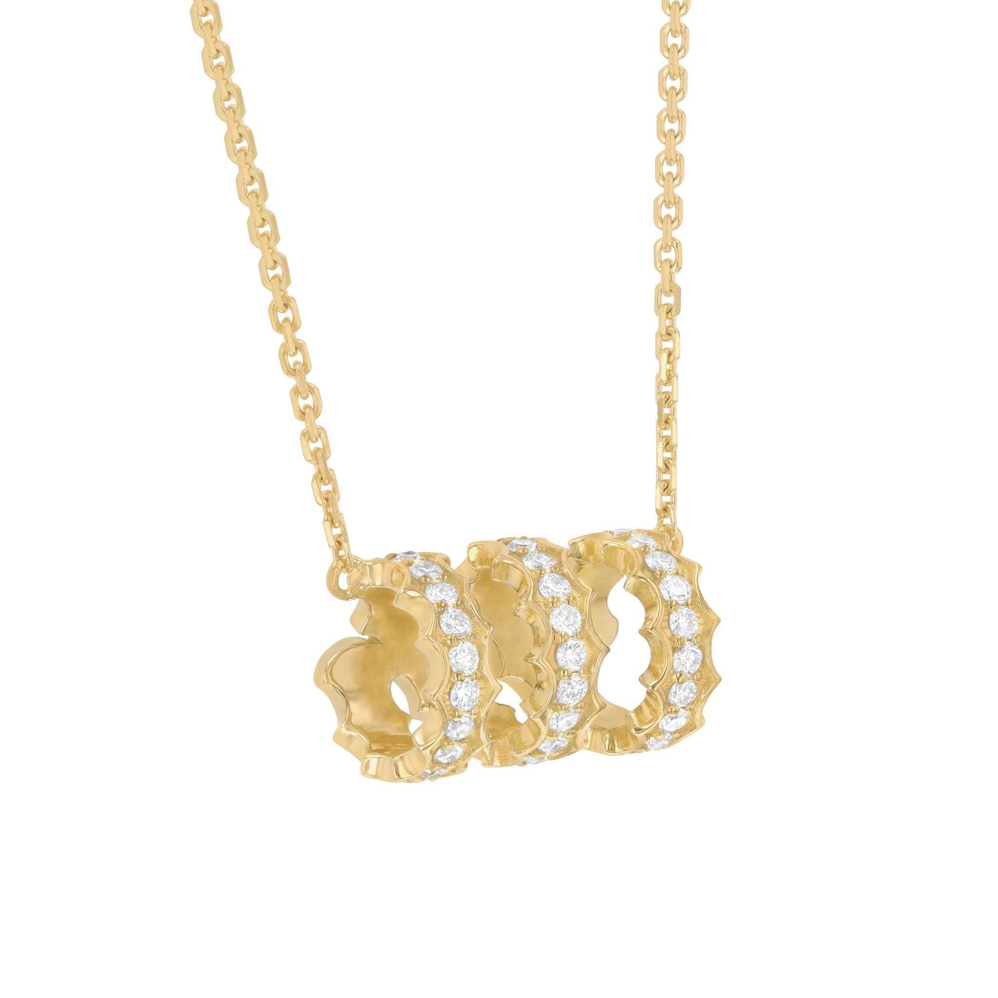Zora Twist Diamond Necklace